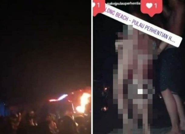 GEGER Video Pesta Setengah Bugil di Trengganu, Malaysia