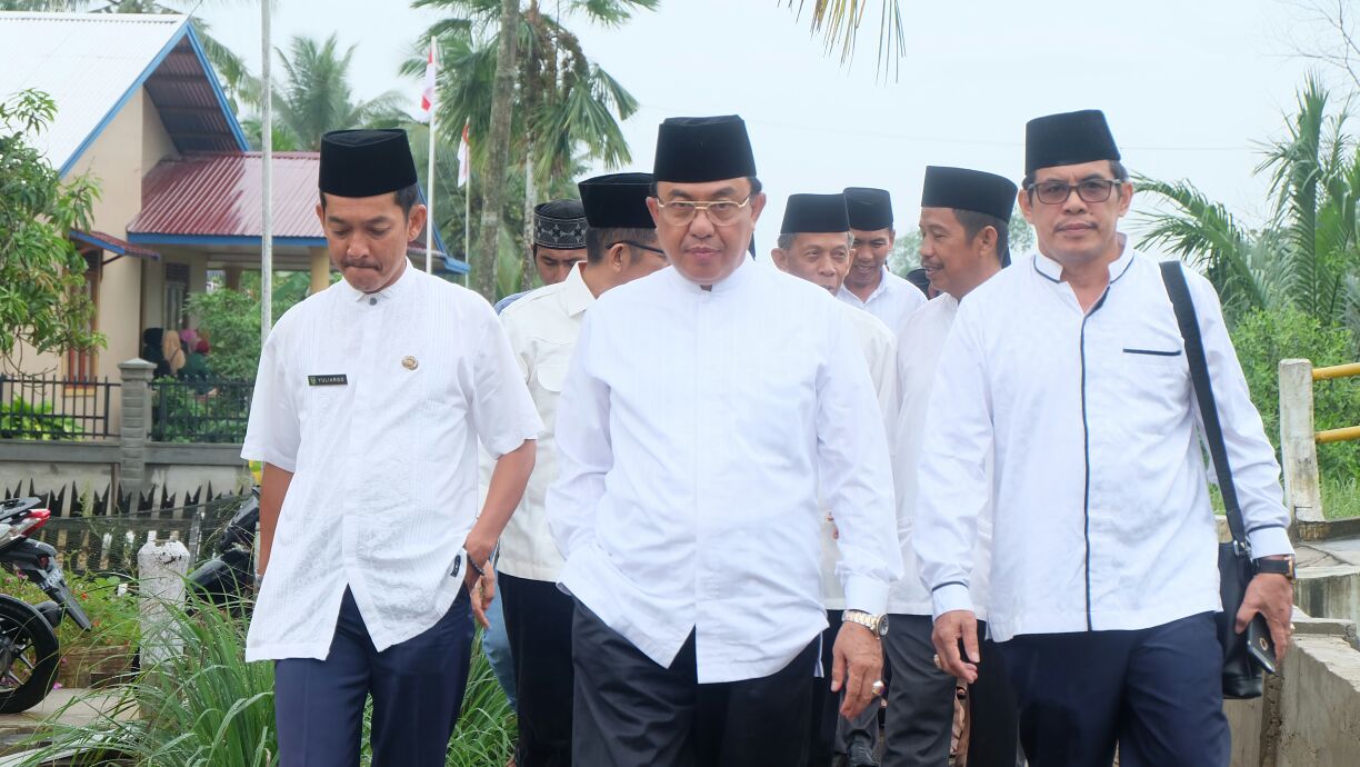 Bupati Inhil Serap Informasi Dan Aspirasi Masyarakat Melalui Kunjungan Kerja