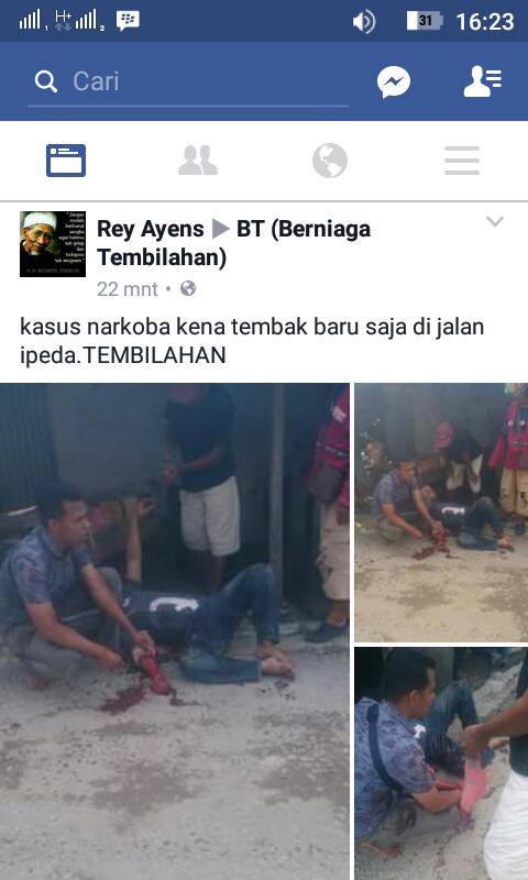 Polres Inhil Sebut Luka Terduga Pelaku Narkoba Bukan Ditembak