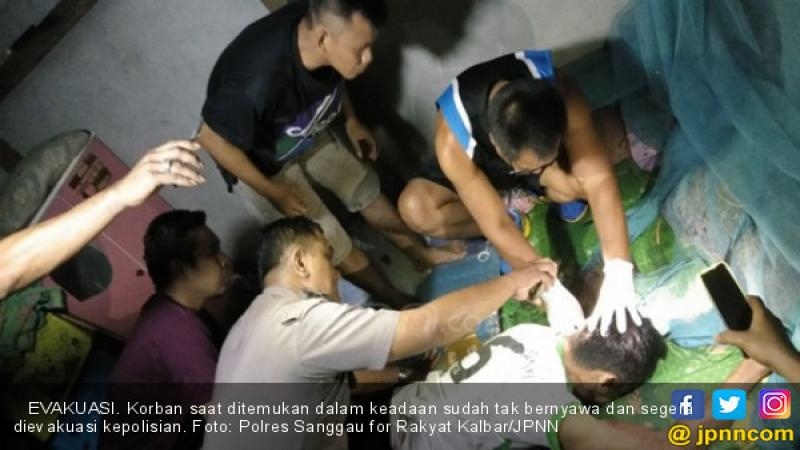 Pintu Didobrak, Ternyata Ada di Kamar Belakang, Astaga