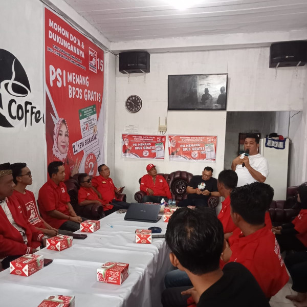 PSI Inhil Sambut Kunjungan DPW PSI Riau, Ketua: Beri Kontribusi Hingga Pelosok