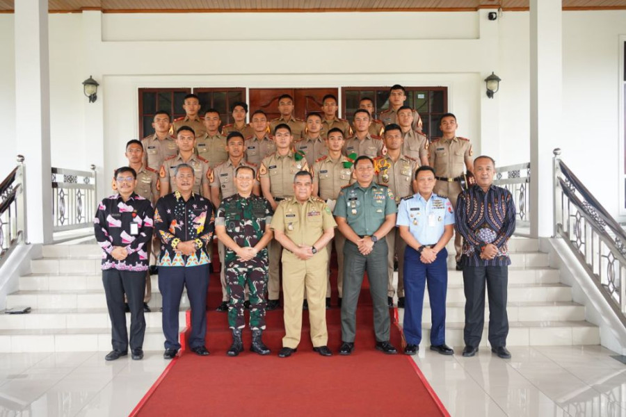 Lakukan Audiensi, Ini Pesan Gubri Edy Natar Untuk Taruna Akmil