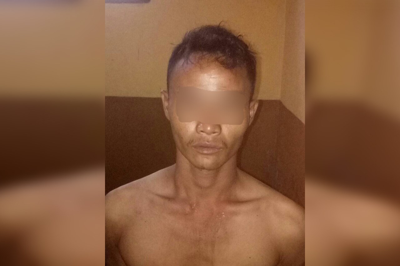 Nyaris Saja Perampok Bertopeng di Inhil Diamuk Massa