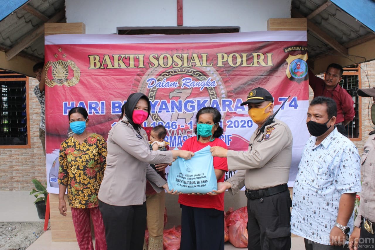 Polres Serdang Bedagai Bakti Sosial ke Sejumlah Tempat Ibadah
