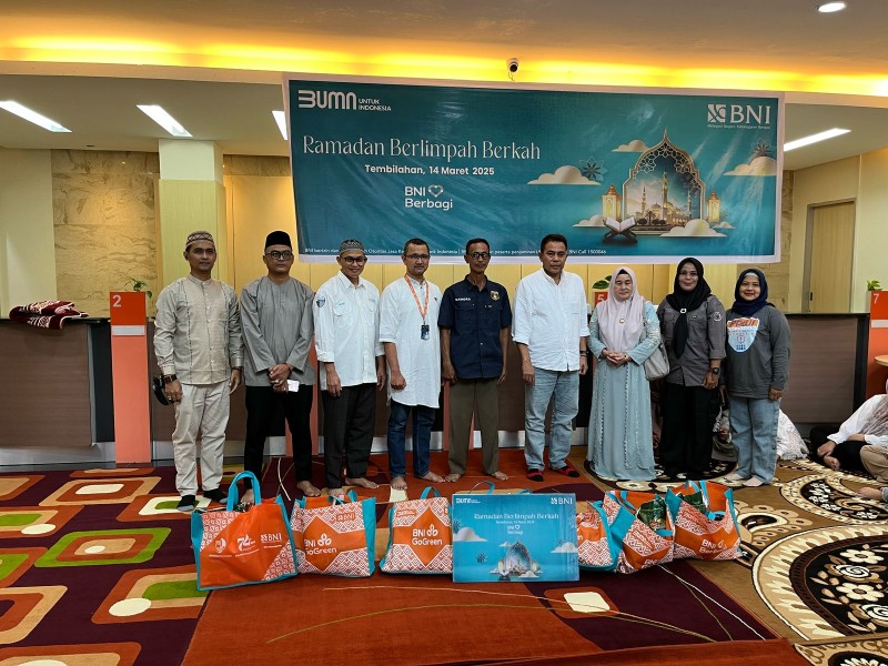 Ramadhan Berkah, BNI Salurkan Bantuan Sembako