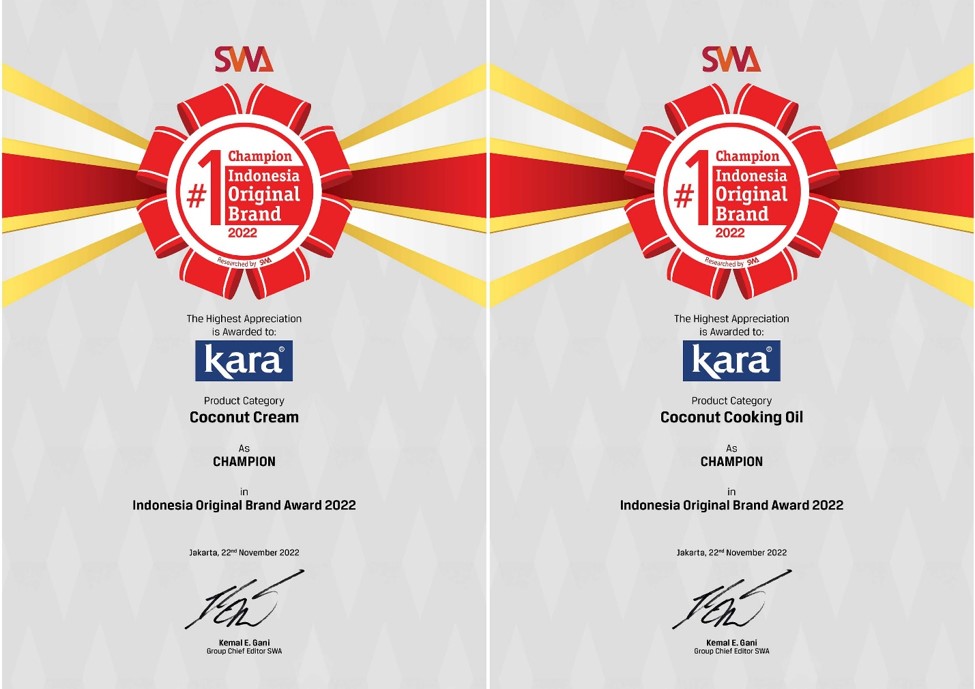 Kara Kembali Raih Penghargaan Indonesia Original Brand