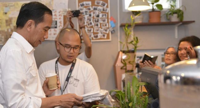 Presiden Puji Anak Muda Kembangkan Brand Lokal