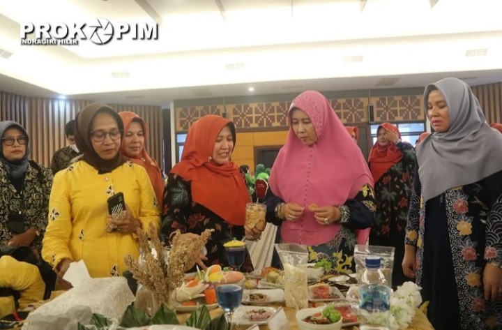 Pemkab Inhil dan TP PKK Ikuti Lomba Cipta Menu B2SA Tingkat Provinsi Riau