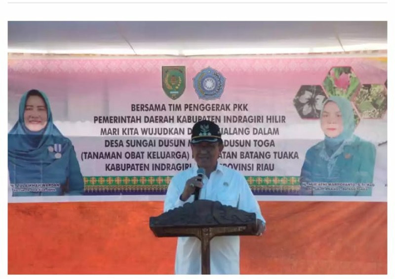 Inhil Wakili Provinsi Riau Lomba Tanaman Obat Keluarga Tingkat Nasional