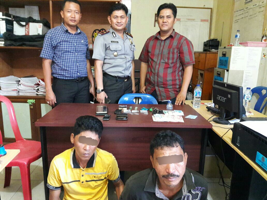 Beli di malaysia, Dua Pengguna Sabu-sabu di Inhil Diringkus Aparat