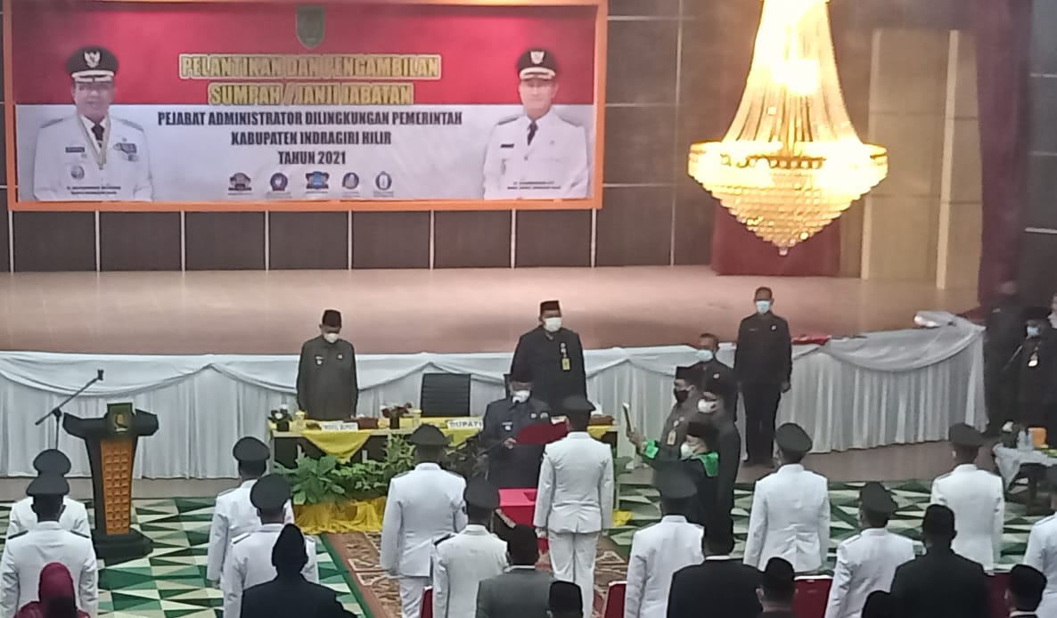 Berikut Daftar 104 Pejabat Administrator Yang Dilantik Tadi Malam