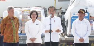 Presiden Lepas Bantuan Kemanusiaan Tahap ke-2 ke Palestina