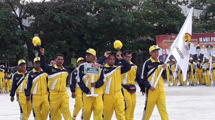 Kontingen Porprov Resmi Dilepas, Inhil Targetkan 35 Medali Emas