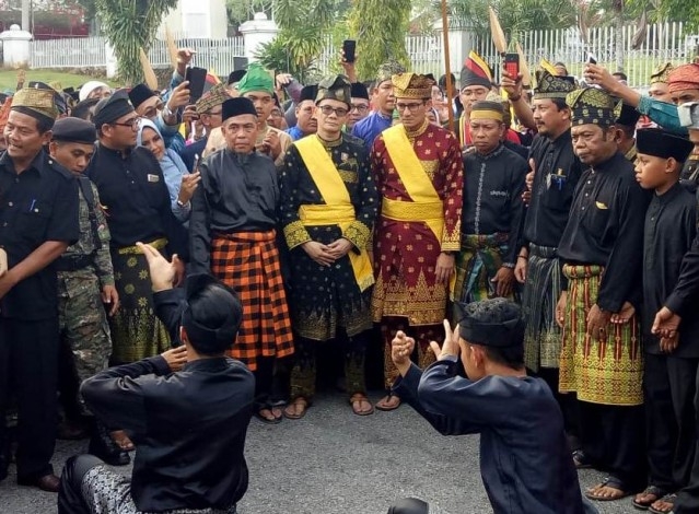 LAM Riau Tegaskan Acara Tepuk Tepung Tawar Sandiaga Tidak Ada Unsur Politik