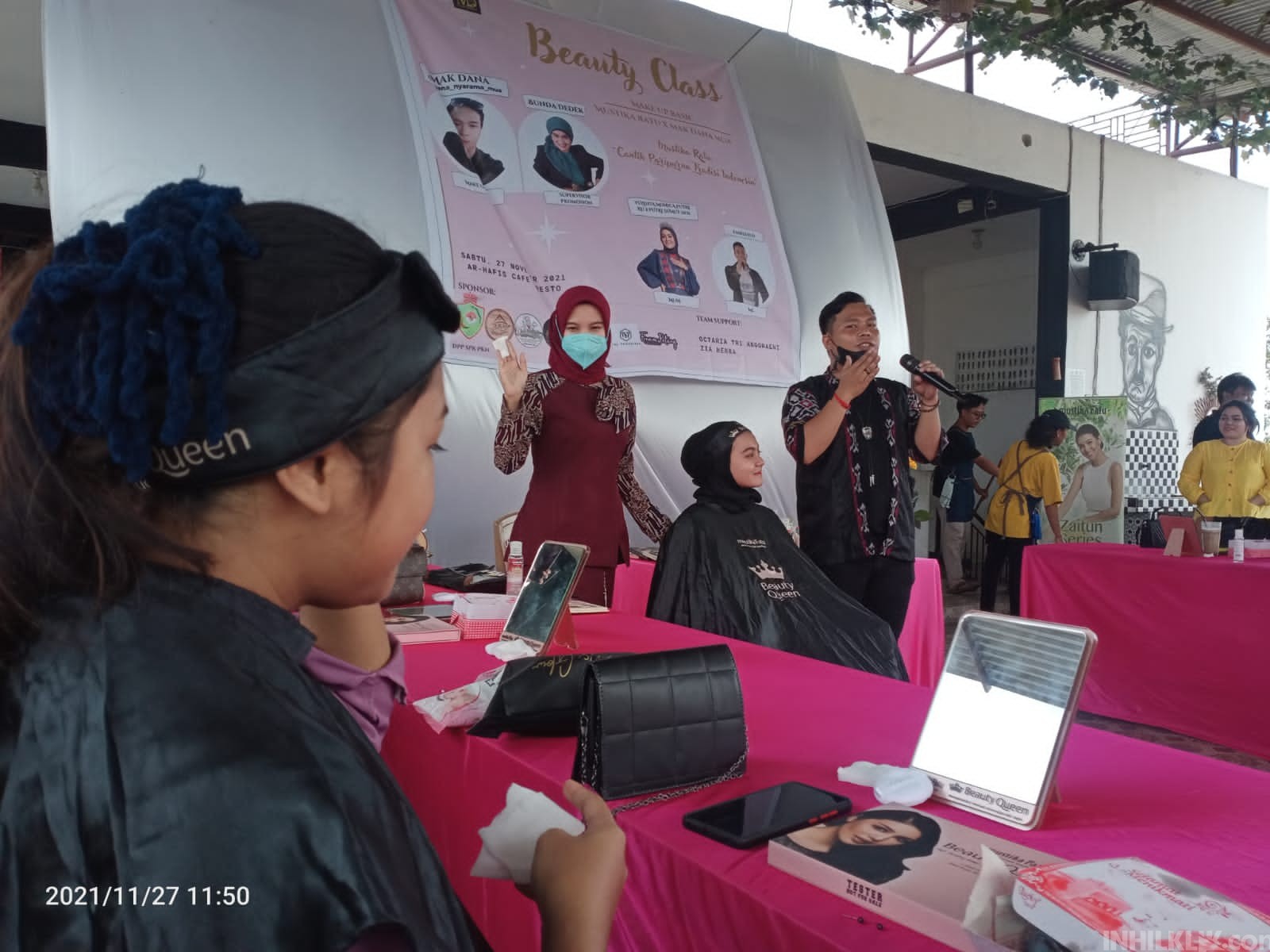 Mak Dana MUA bersama Mustika Ratu Adakan Kelas Kecantikan di Sergai