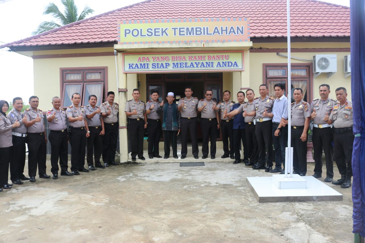 Polsek Tembilahan Resmi Tempati Kantor Baru