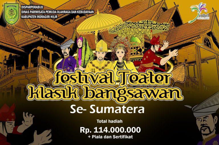 Disparporabud Inhil Buka Pendaftaran Festival Teater Klasik Bangsawan