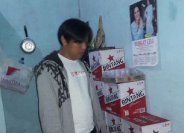 Jual Miras Tanpa Izin, Kafe Milik Oknum Polisi dan Anggota DPRD Ditutup