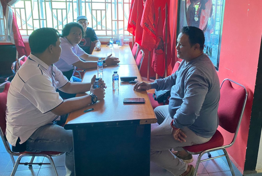 Sat Intelkam Polres Inhil Kunjungi Kantor PDIP