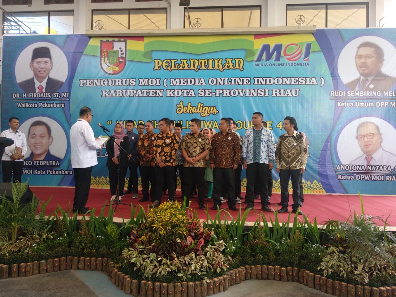Beberapa DPC MOI di Riau Dilantik, Termasuk Indragiri Hilir