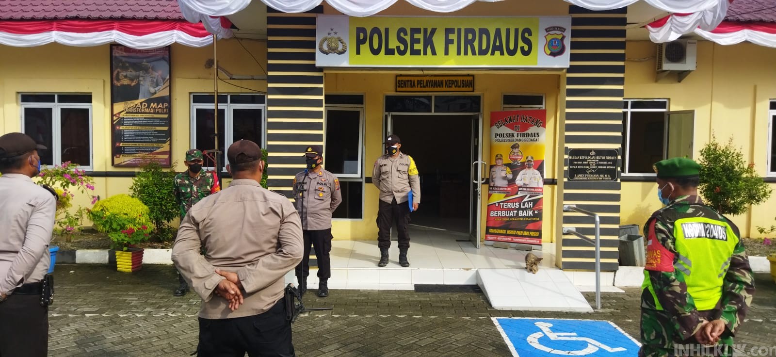 Polsek Firdaus Laksanakan Apel Gabungan Muspika Kecamatan Sei Rampah