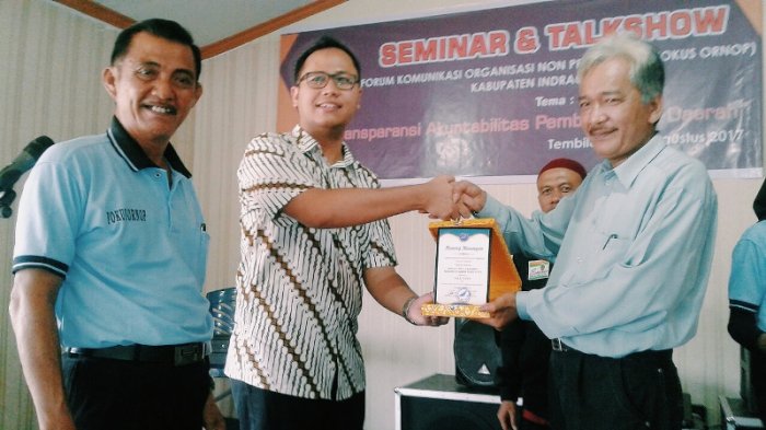 Aktivis ICW BikinTalkshow LSM di Inhil Meriah