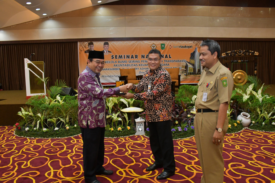 BRK Undang Ketua BPK RI Gelar Seminar Nasional Tata Kelola BUMD
