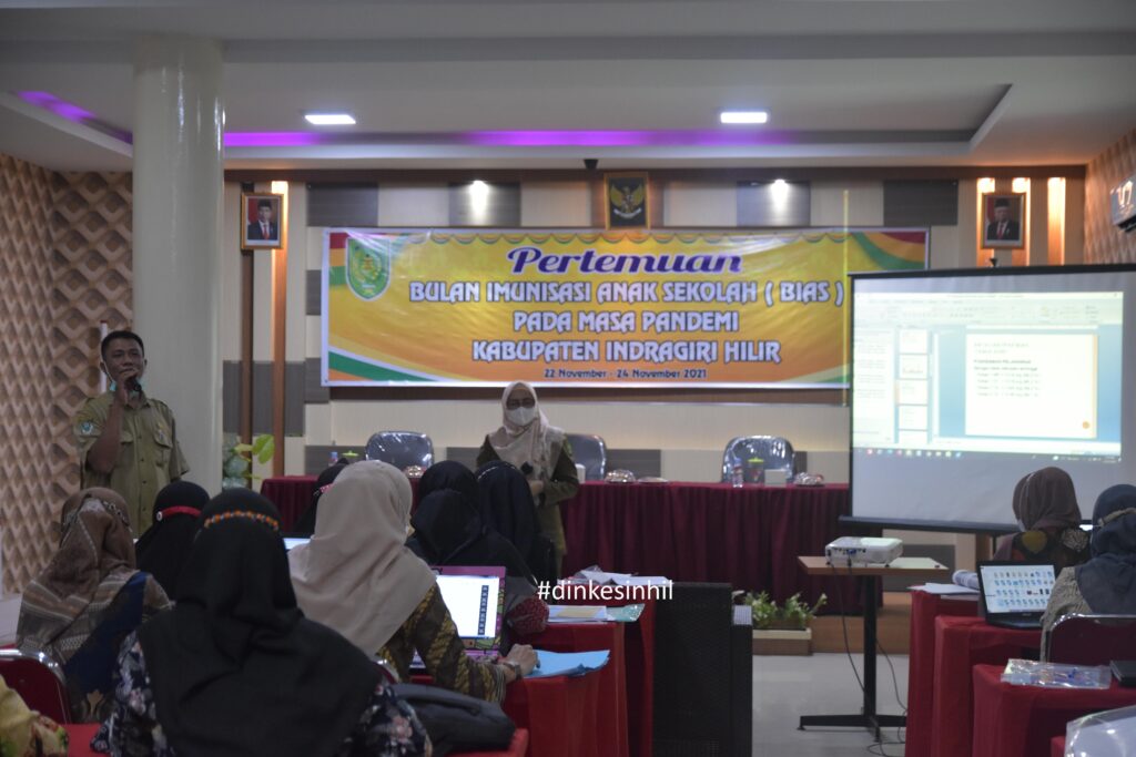 Dinkes Inhil Gelar Bulanan Imunisasi Anak Sekolah