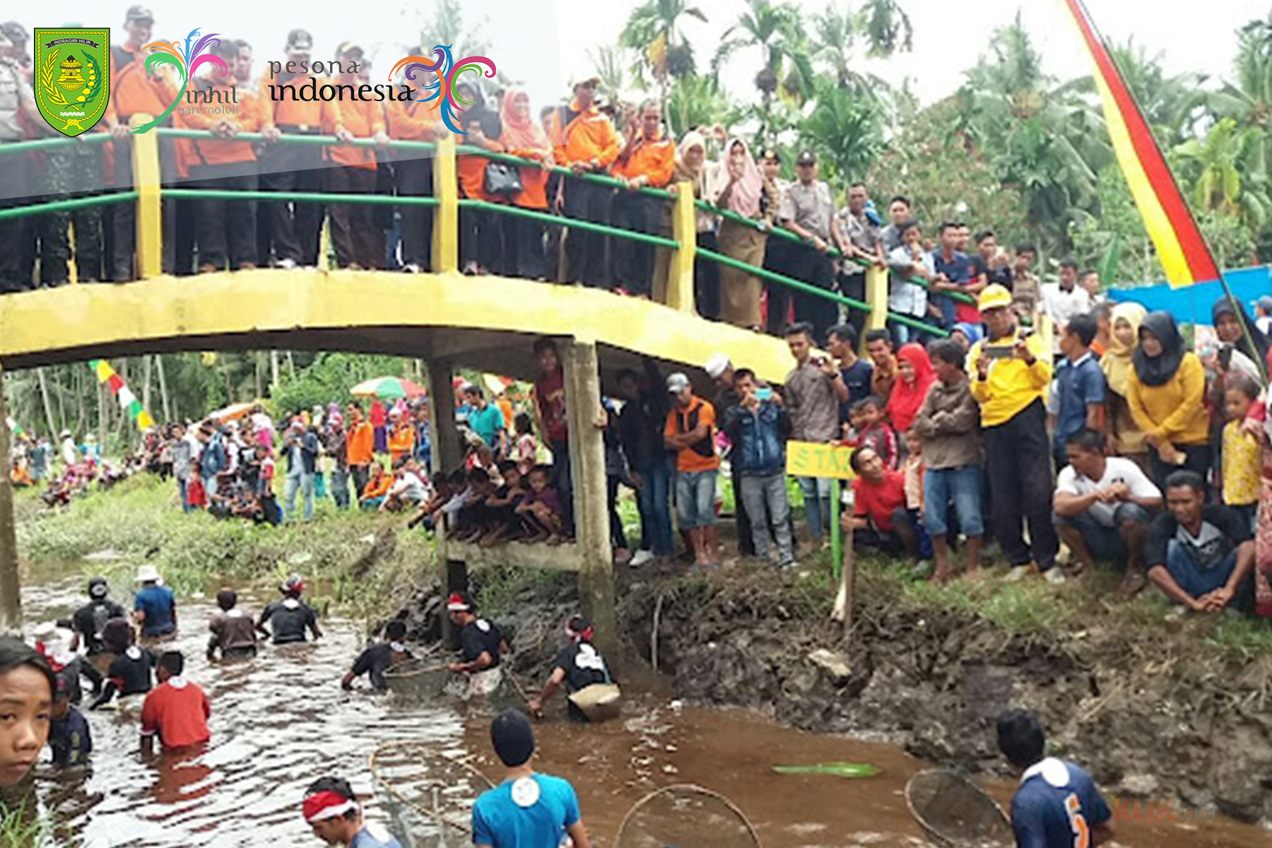 Festival Bakaroh, Tradisi Unik Menangkap Ikan di Kabupaten Inhil