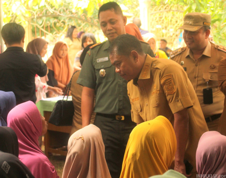 Bupati Darma Wijaya Terima Kunker Pj. Ketua TP-PKK Sumut
