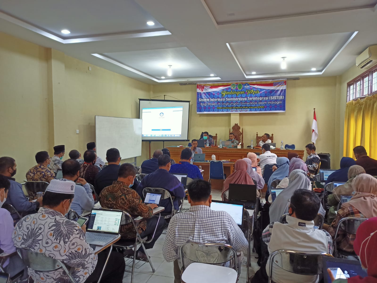 UNISI Selenggarakan BIMTEK SISTER Tahun 2021