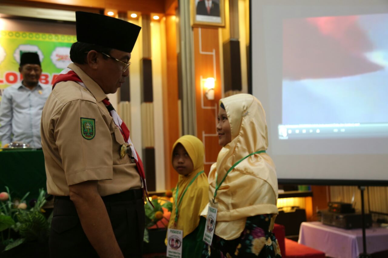 Bupati Buka Lomba Pildacil Se-Kabupaten Inhil