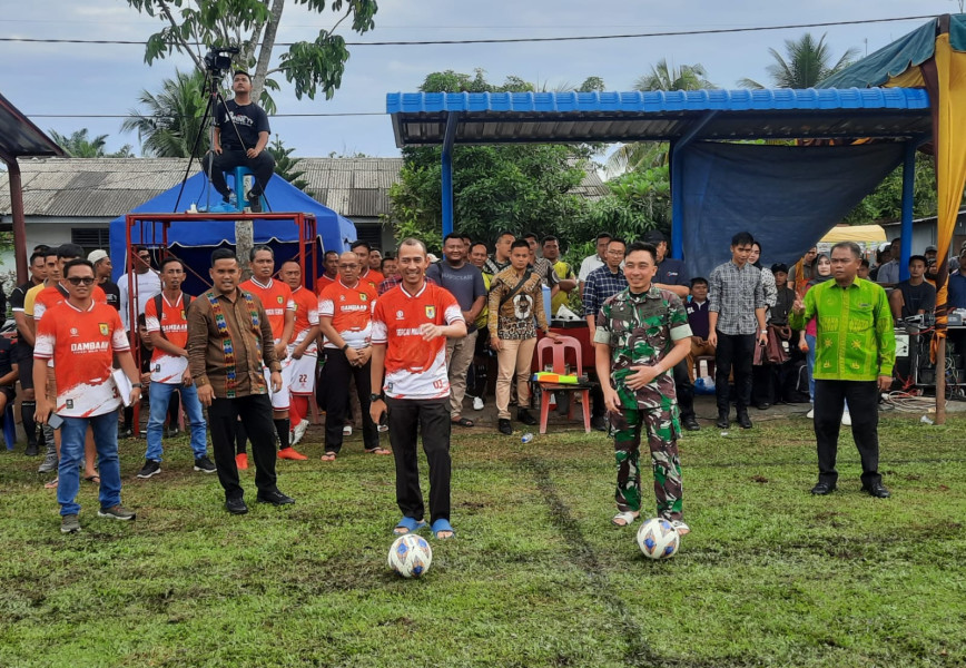 Pimpinan Forkopimda Buka Turnamen Forkopimda Cup U-23 Sergai