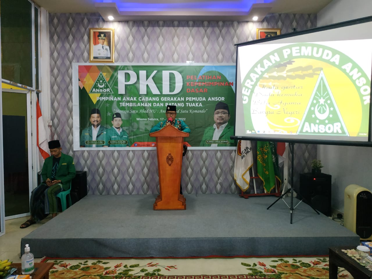 PKD Ansor PAC Tembilahan dan Batang Tuaka Resmi Dibuka