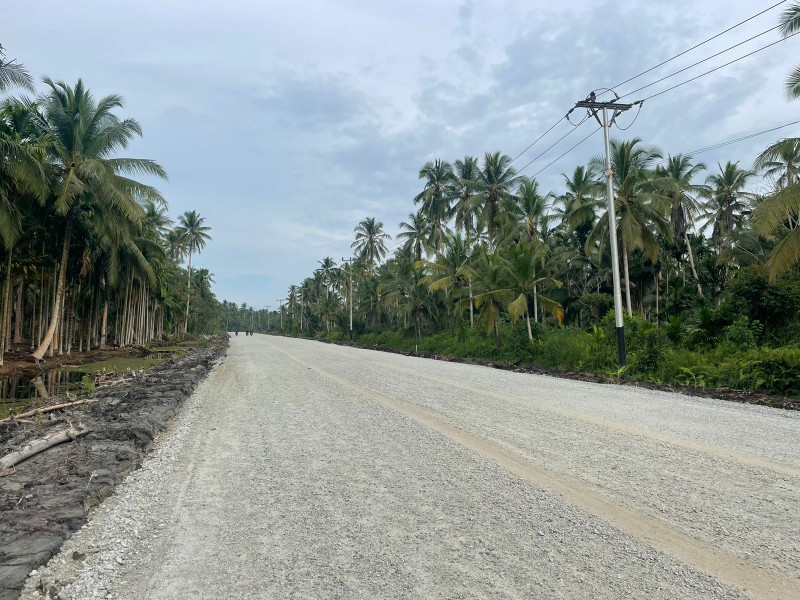 Masyarakat Berharap Jalan Menuju Sungai Empat Bisa Dituntaskan Tahun ini