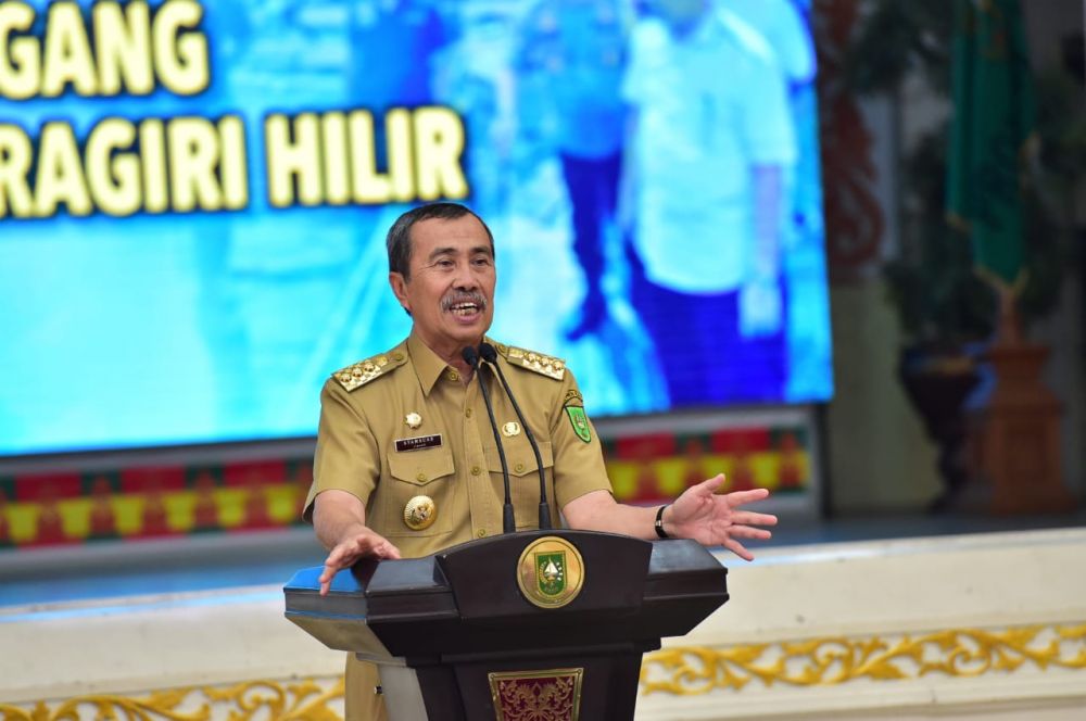 Gubri Tegur Perusahaan yang Tidak Mau Bantu Pembangunan Pasar Sementara Tembilahan