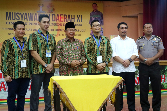 Budi Febriadi Terpilih Secara Aklamasi Sebagai Ketua BPD HIPMI Riau