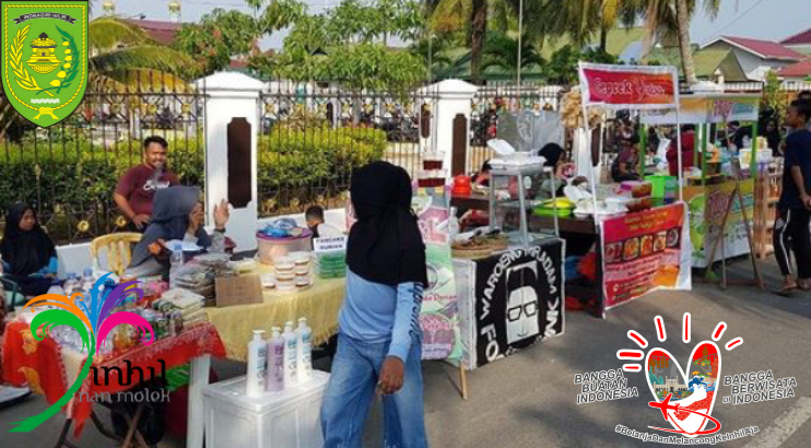 Macam-macam Kuliner Konsisten Disajikan di Area CFD Tembilahan