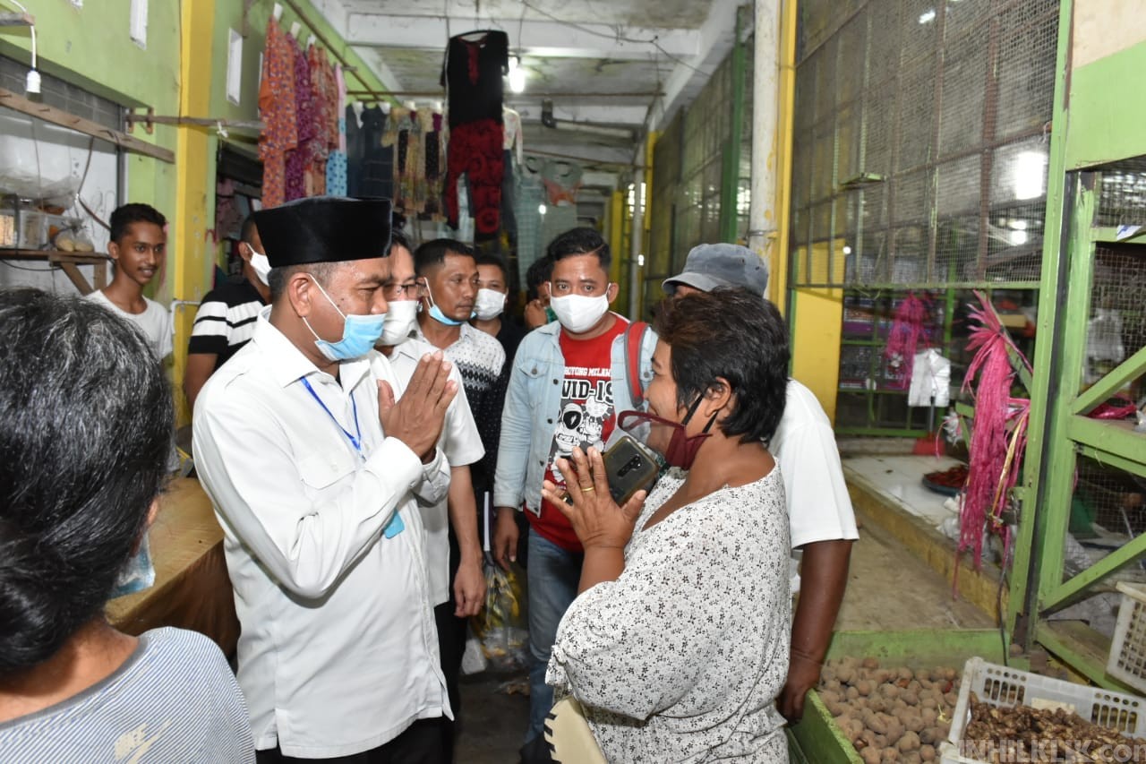 Wabup Sergai Tampung Aspirasi Pedagang