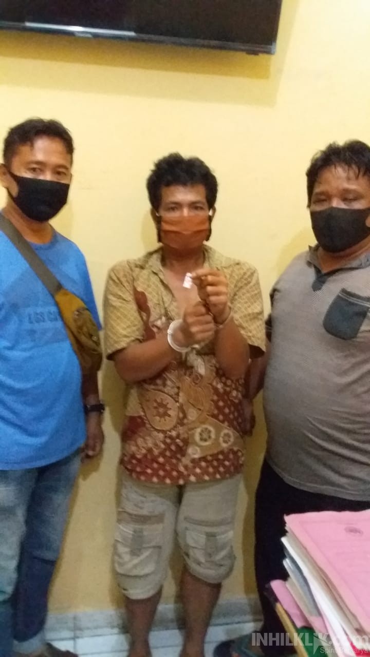 Antar Pesanan Sabu, Kurir Sabu Diciduk Tekab Polsek Perbaungan