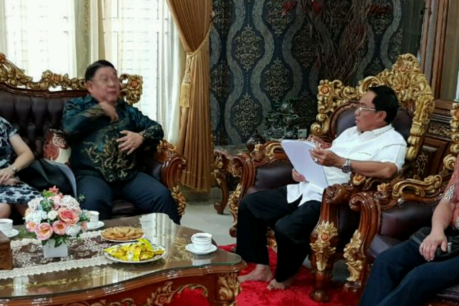 Tak Henti, Wardan Kembali Lakukan Pertemuan Angkat Kelapa Inhil