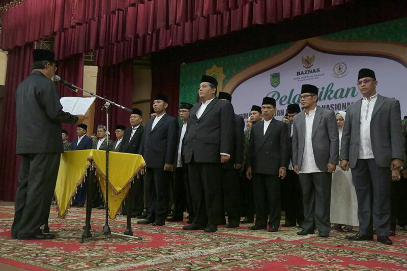 Pemimpin BAZNAS Dan Lembaga Pengembangan Tilawatil Qur’an Telah Dilantik Bupati Inhil