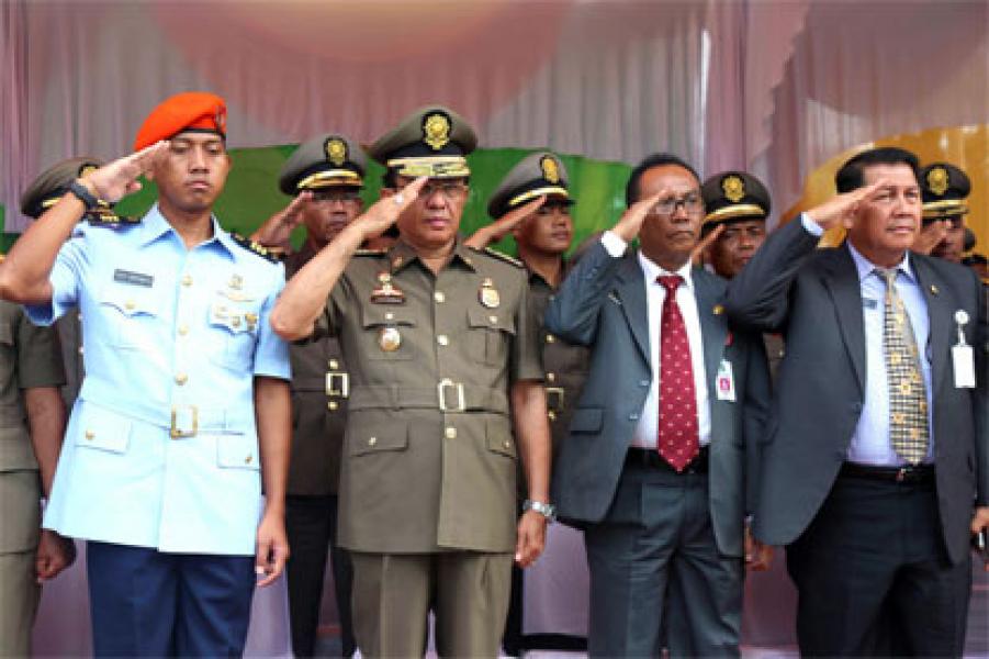 Bupati Inhil Hadiri HUT Satpol PP Dan Satlinmas Tingkat Provinsi
