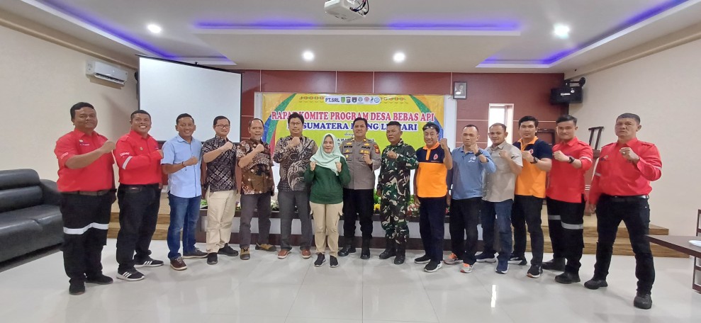 PT SRL Gelar Rapat Penilaian Desa Bebas Api, Dua Desa Raih Reward Rp100 Juta