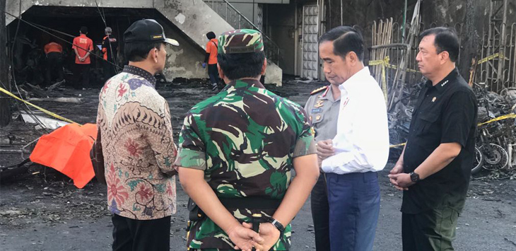Jokowi ke Surabaya; Kita Hancurkan Basis Pelaku dan Para Pendukungny