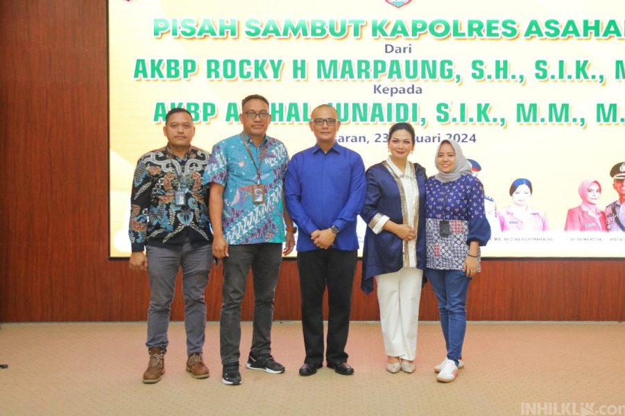 BRI Kisaran Hadiri Pisah Sambut Kapolres Asahan