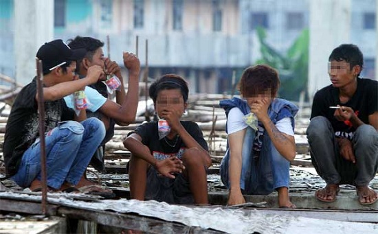 2016 Lalu, Satpol PP Inhil Tangkap 33 Anak yang Terlibat 'Ngelem'