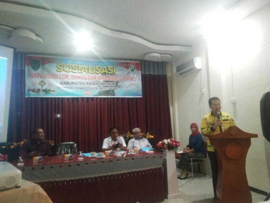 Hadirkan Pemateri dari BNN Provinsi Riau, Dinkes Inhil Gelar Sosialisai Nafza