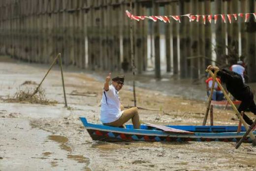 'Sampan Leper' Atraksi Wisata Unik Indragiri Hilir Riau