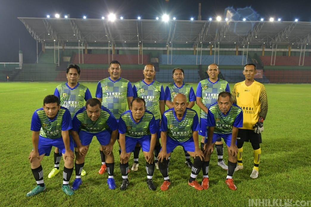Tim Pemkab Sergai Diperkuat Bupati dan Wakil Bupati Bertanding di Stadion Teladan Medan